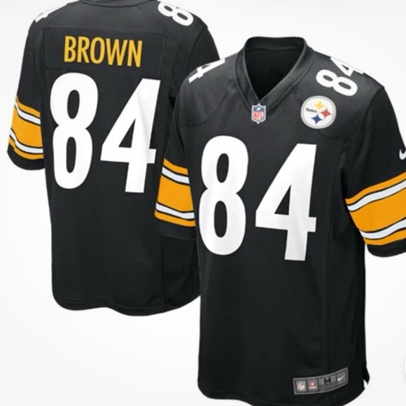 Nike Other - EUC Pittsburgh Steelers Jersey #84 Antonio Brown NFL NIKE ON FIELD